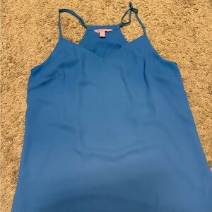 Lilly Pulitzer dusk silk tank